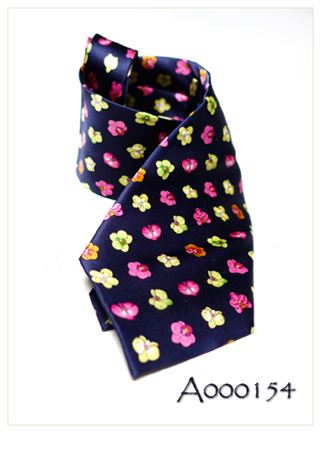 Wearable Orchids:  Limited Edition Orchid Tie