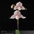 Paph. Woluwense  (Paph. niveum ' Pearl ' x Paph. rothschildianum ' Rex' FCC/AOS)